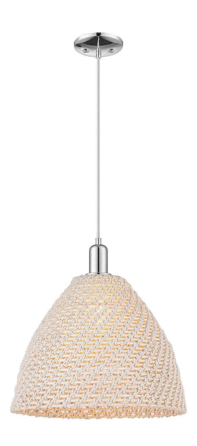 Innovations 716-1P-PC-NBD-16-NAT One Light Pendant, Polished Chrome