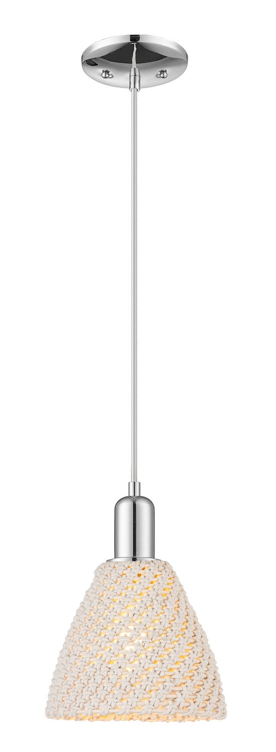 Innovations 716-1P-PC-NBD-75-NAT One Light Pendant, Polished Chrome