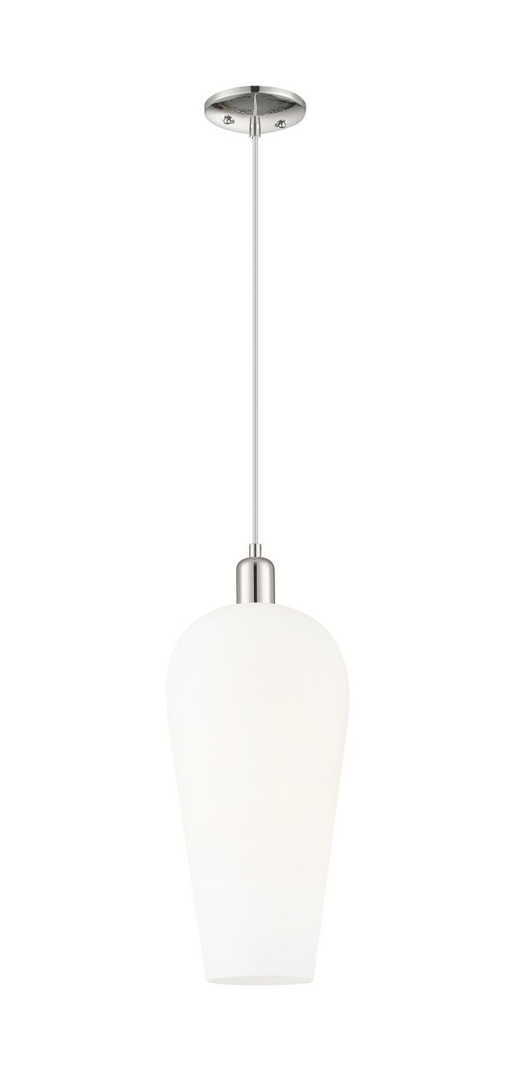 Innovations 716-1P-PN-G456-8WH One Light Pendant, Polished Nickel