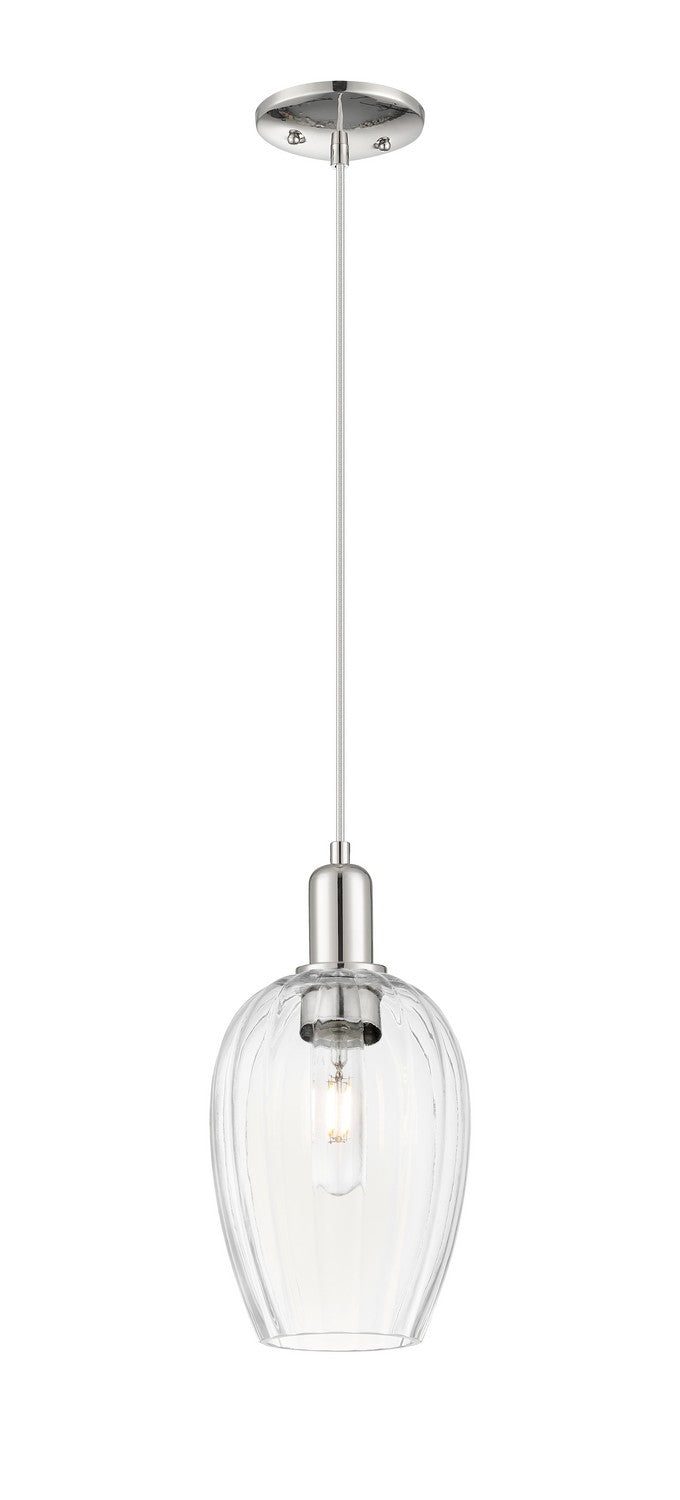 Innovations 716-1P-PN-G457-6CL One Light Pendant, Polished Nickel