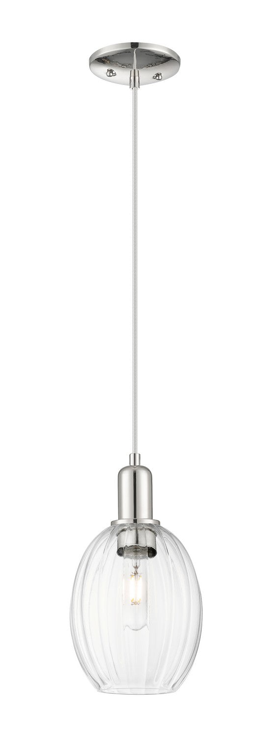Innovations 716-1P-PN-G459-6CL One Light Pendant, Polished Nickel