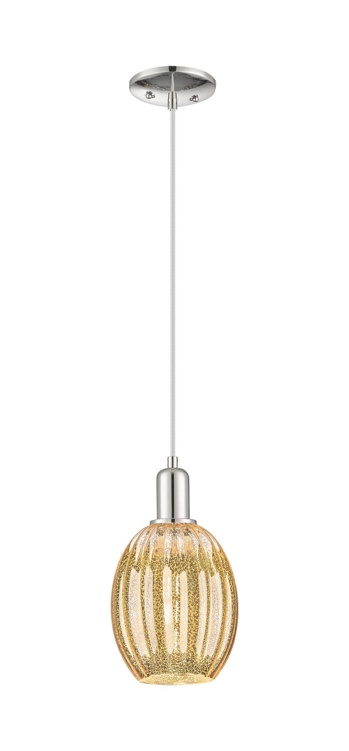 Innovations 716-1P-PN-G459-6ME One Light Pendant, Polished Nickel