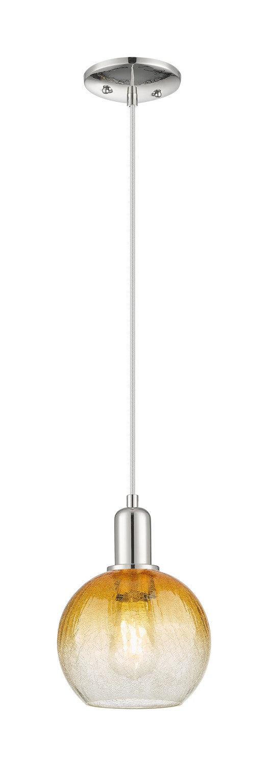 Innovations 716-1P-PN-G483-8AM One Light Pendant, Polished Nickel
