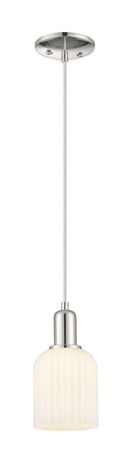 Innovations 716-1P-PN-G559-5GWH One Light Pendant, Polished Nickel