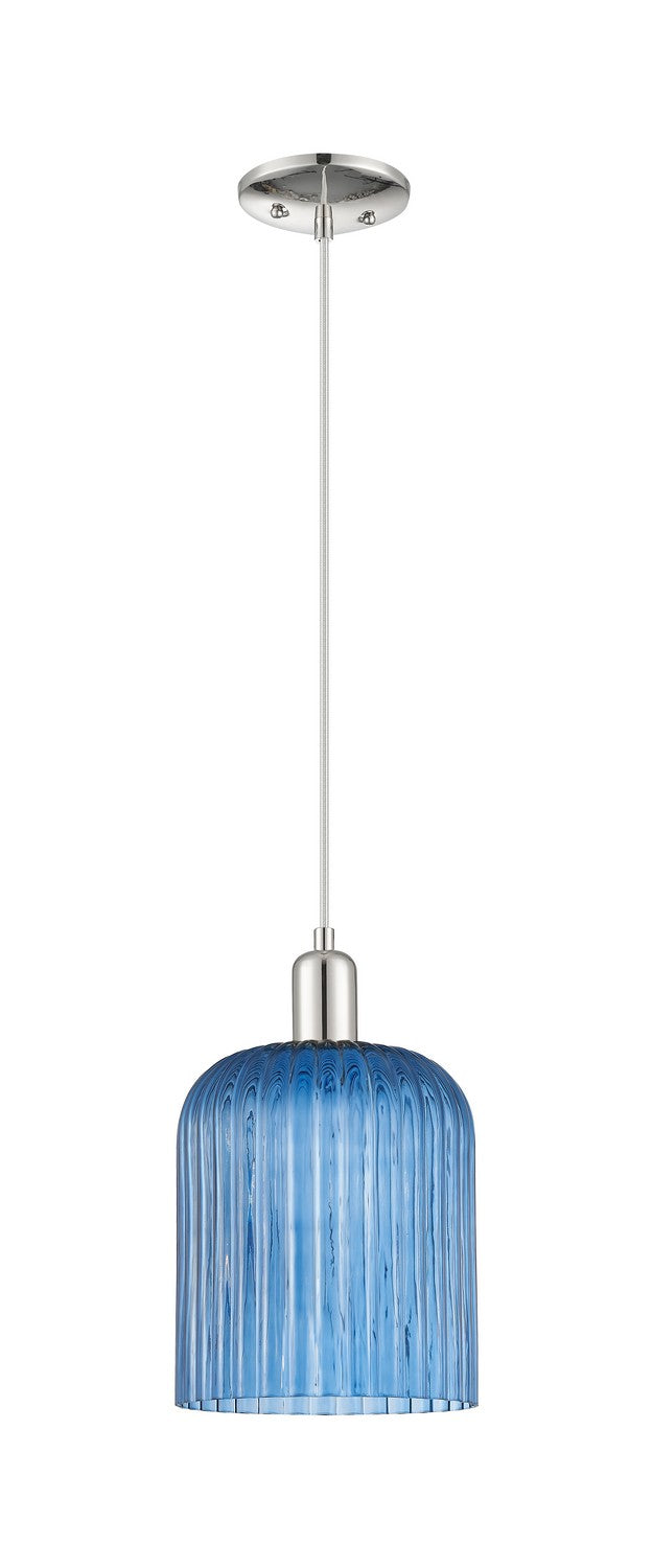 Innovations 716-1P-PN-G559-8BL One Light Pendant, Polished Nickel