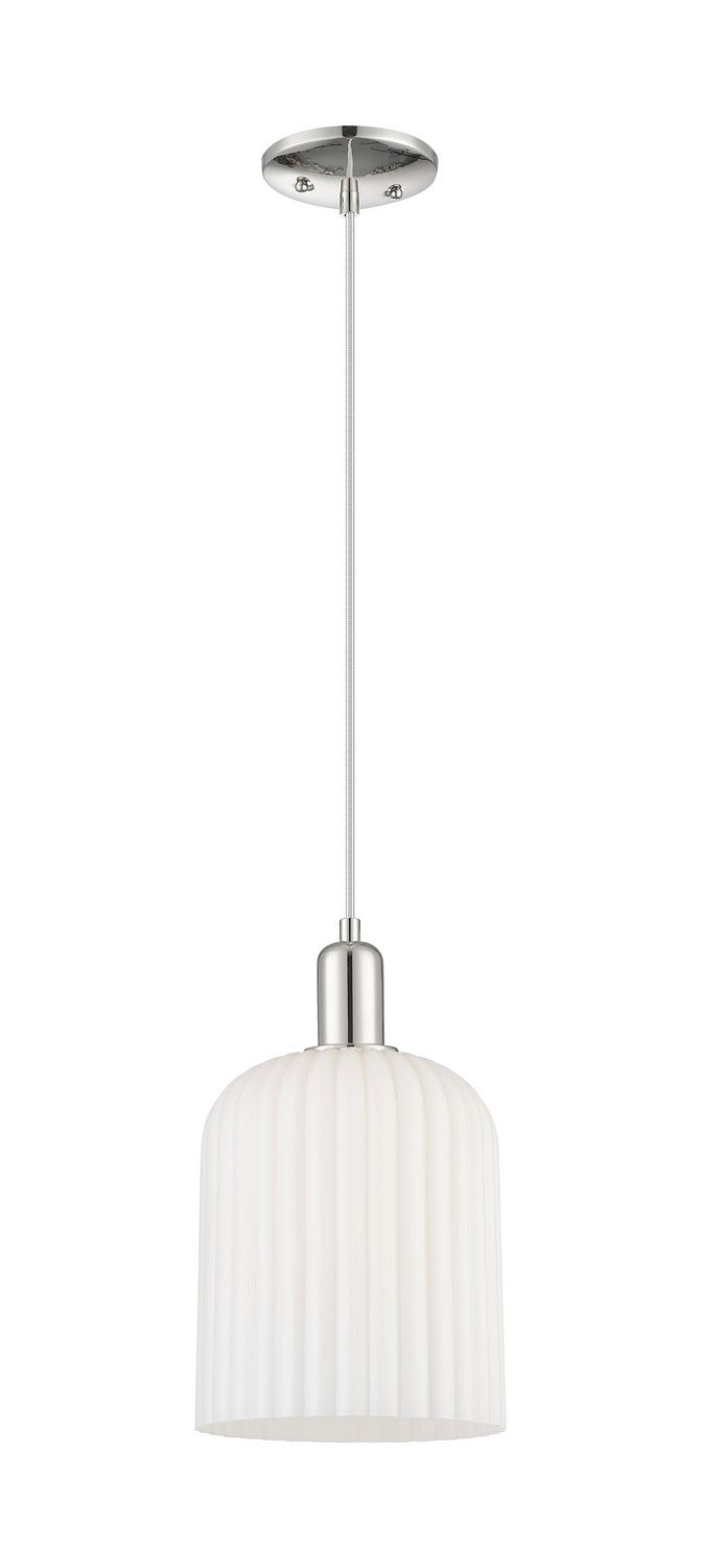 Innovations 716-1P-PN-G559-8GWH One Light Pendant, Polished Nickel
