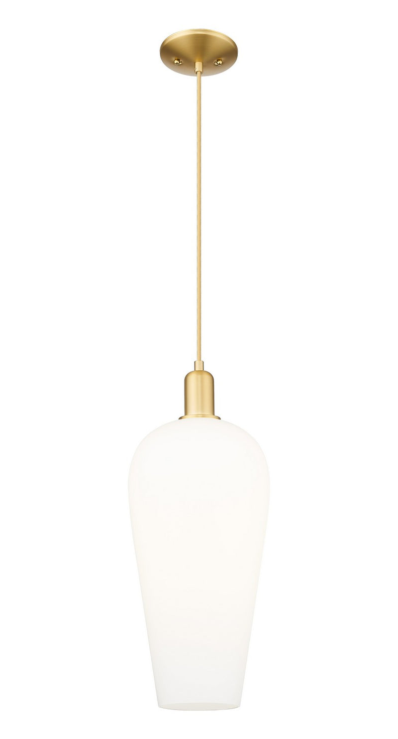 Innovations 716-1P-SG-G456-8WH One Light Pendant, Satin Gold