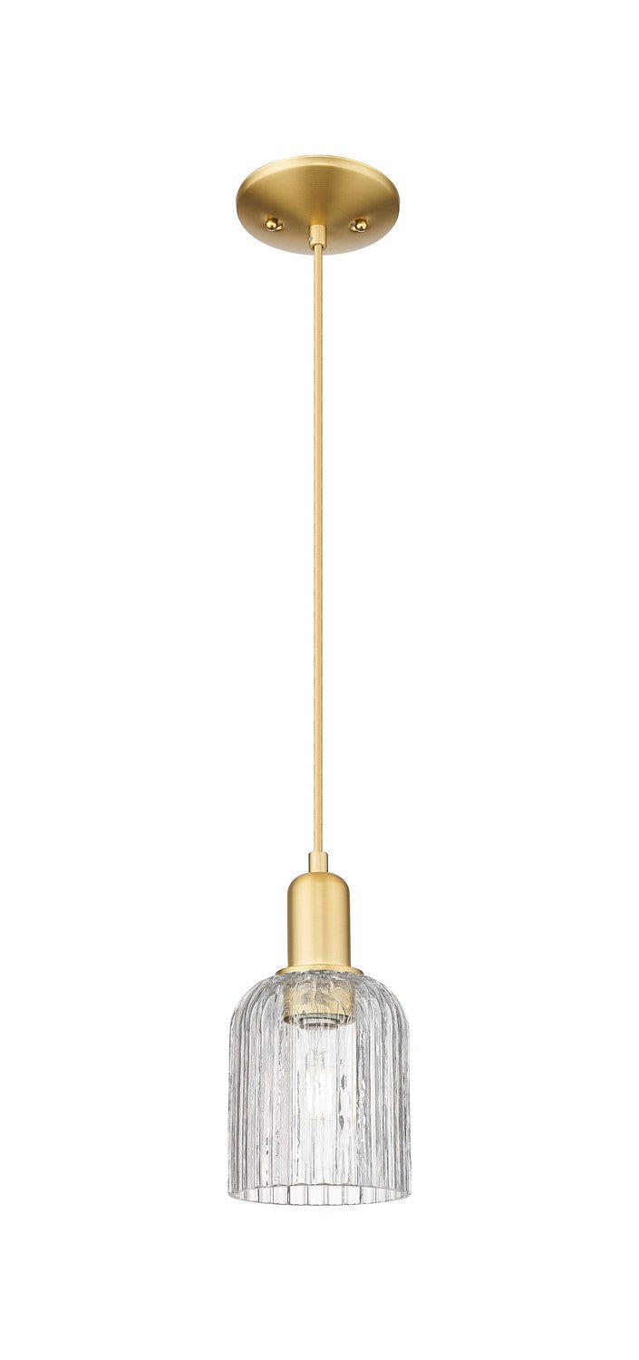 Innovations 716-1P-SG-G559-5CL One Light Pendant, Satin Gold