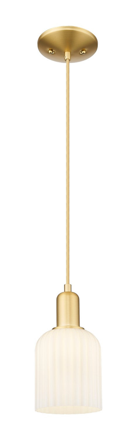 Innovations 716-1P-SG-G559-5GWH One Light Pendant, Satin Gold