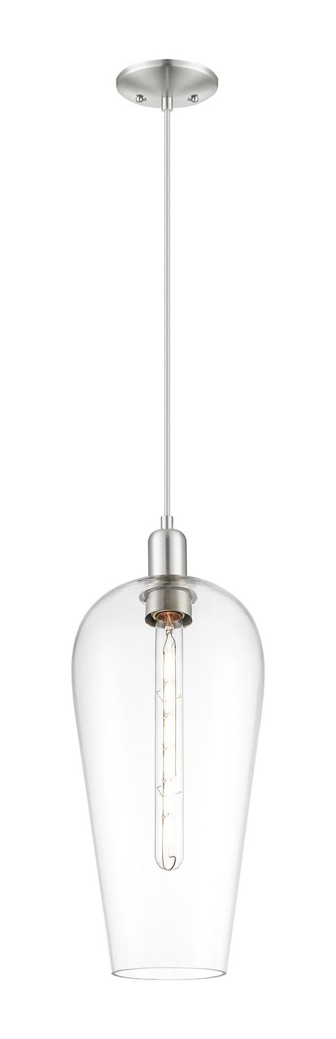 Innovations 716-1P-SN-G456-8CL One Light Pendant, Brushed Satin Nickel