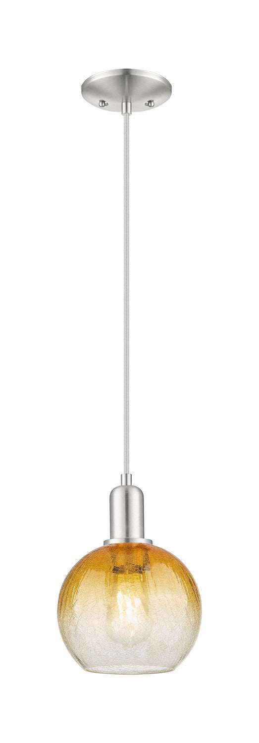 Innovations 716-1P-SN-G483-8AM One Light Pendant, Brushed Satin Nickel