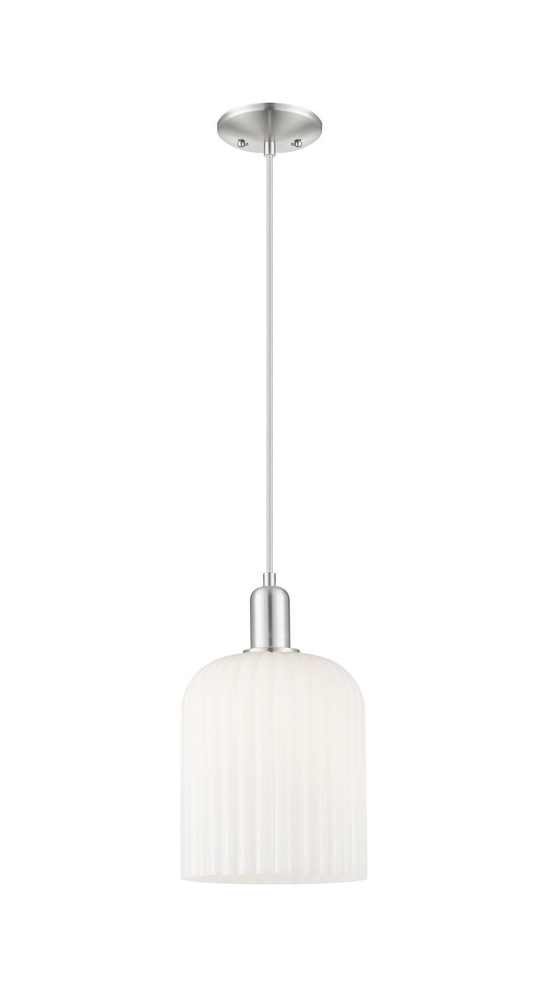 Innovations 716-1P-SN-G559-8GWH One Light Pendant, Brushed Satin Nickel