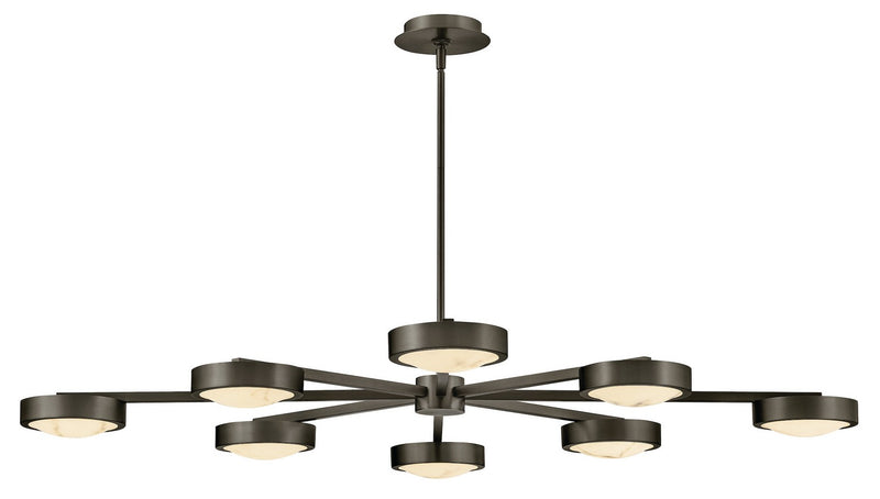 Fredrick Ramond FR31014BX Semi Flush, Black Oxide