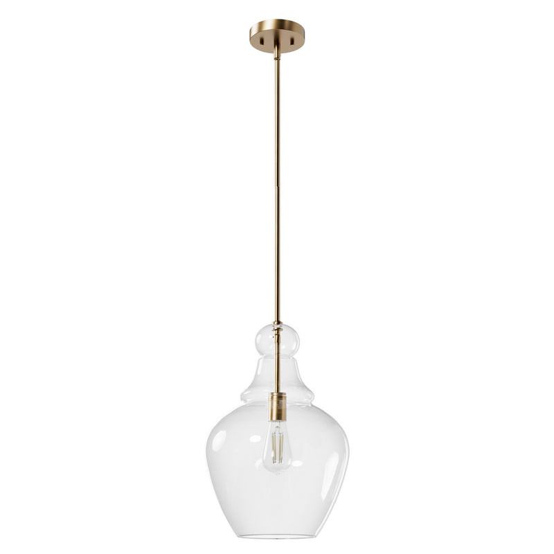Hunter 48062 One Light Pendant, Alturas Gold