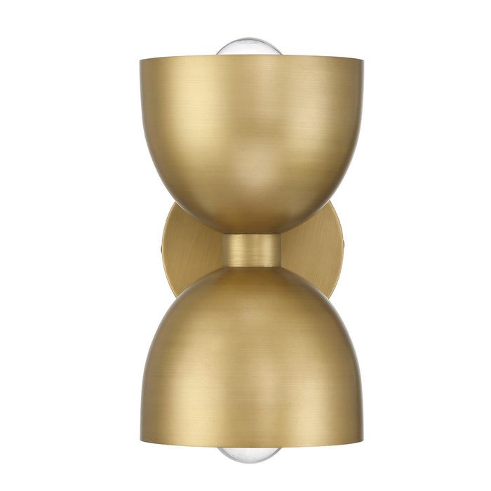Hunter 48131 One Light Wall Sconce, Luxe Gold