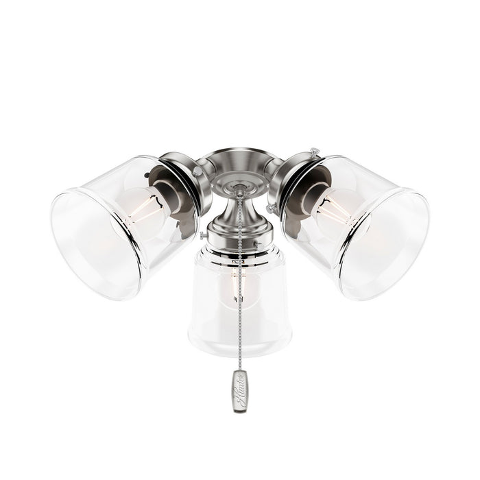 Hunter 99049 LED Light Kit, Brushed Nickel