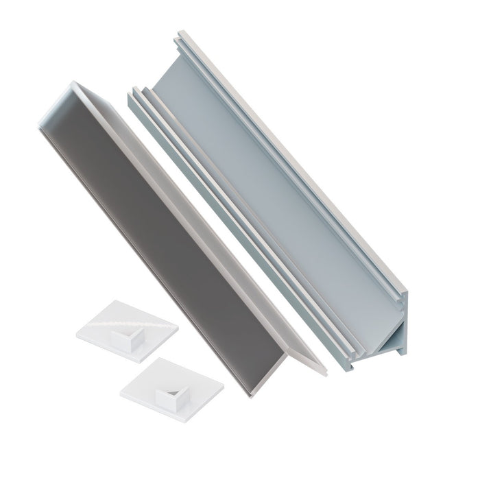 American Lighting PE-RUBIK-2M-BNDL1 Bundle Of 1, Aluminum