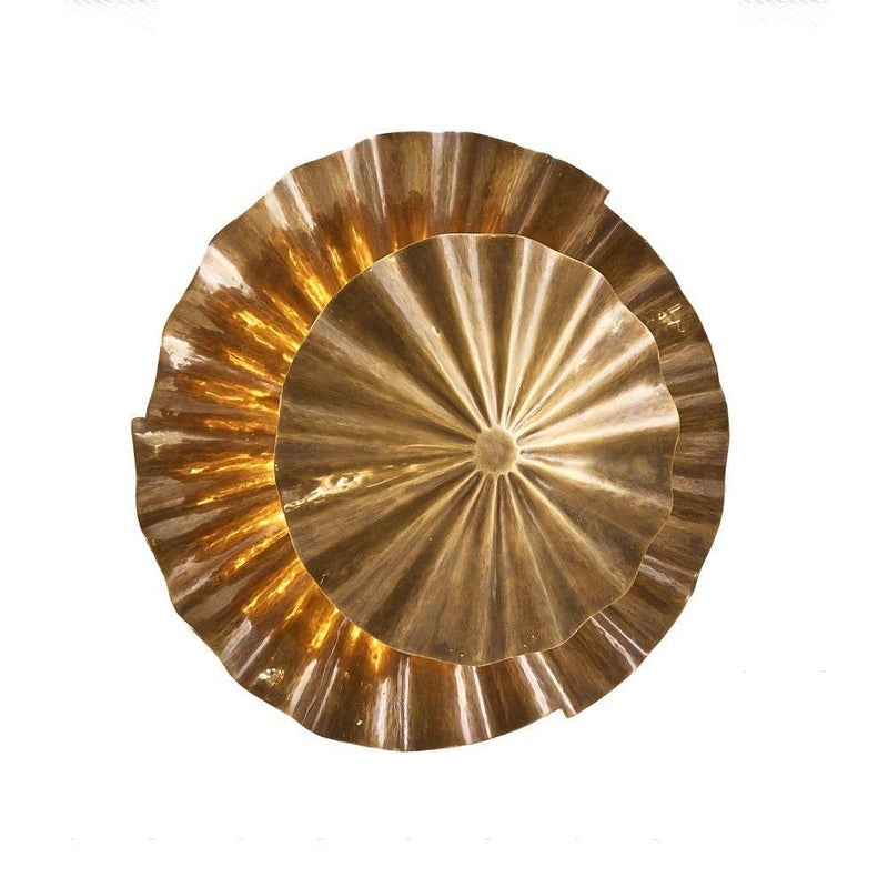 Arteriors DWI06 Wall Sconce, Vintage Brass