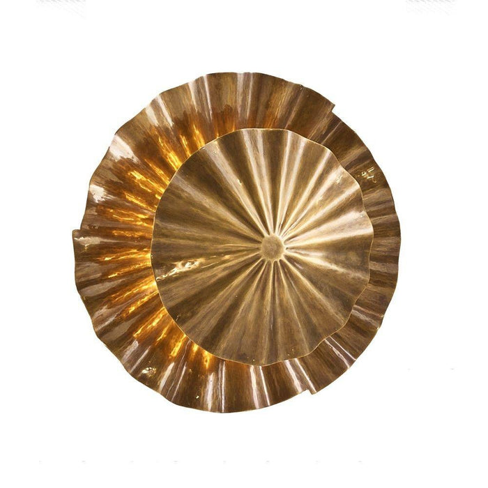 Arteriors DWI06 Wall Sconce, Vintage Brass