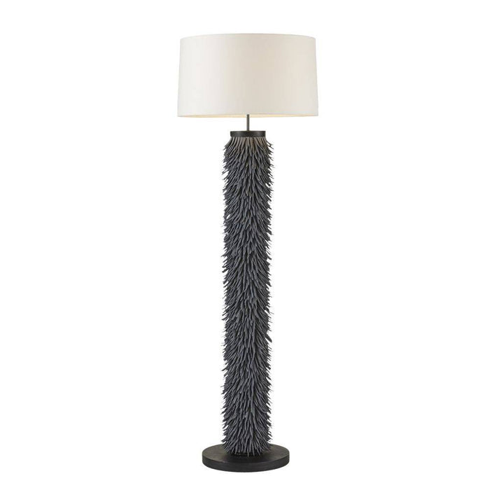Arteriors PFS03-427 One Light Floor Lamp, Matte Blue Gray/Ebony/Bronze/Off-White/Off-White