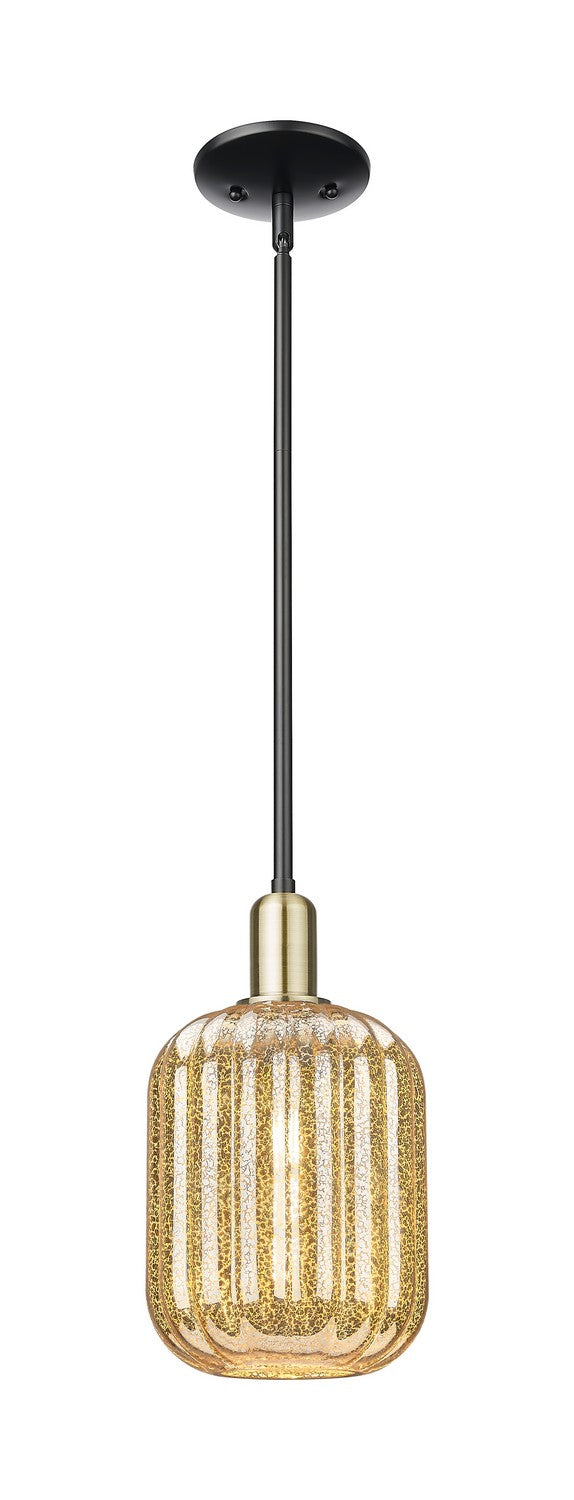 Innovations 716-1S-BAB-G460-7ME One Light Pendant, Black Antique Brass