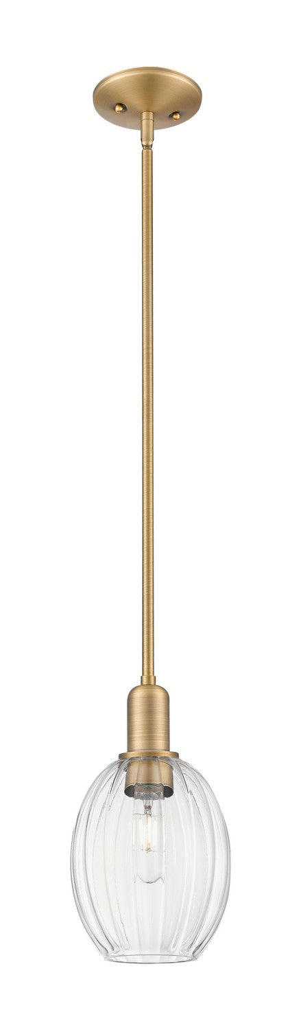 Innovations 716-1S-BB-G459-6CL One Light Pendant, Brushed Brass
