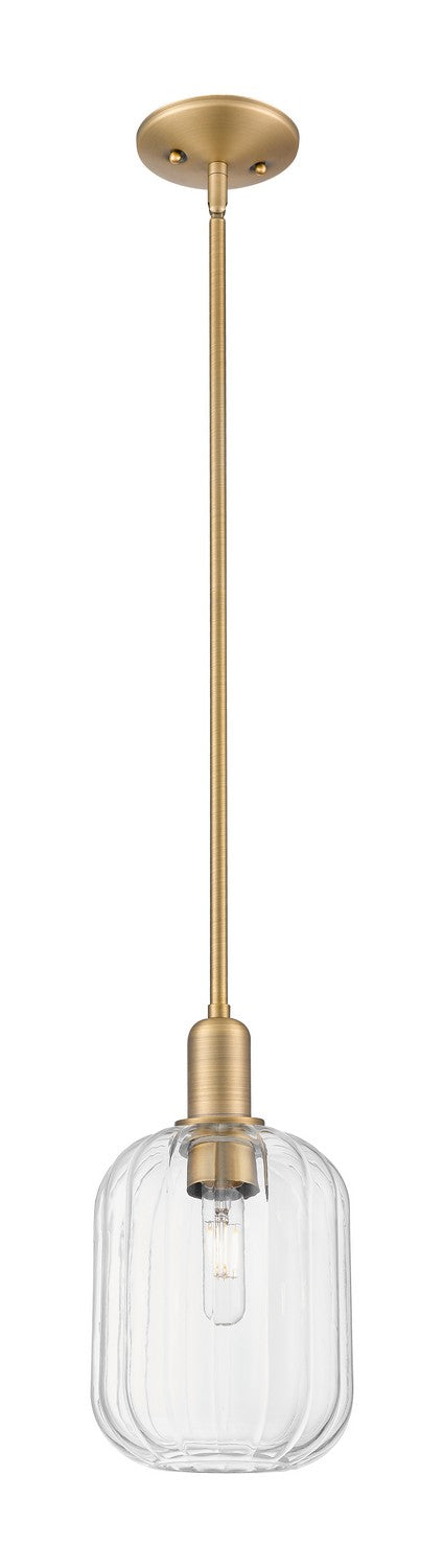 Innovations 716-1S-BB-G460-7CL One Light Pendant, Brushed Brass