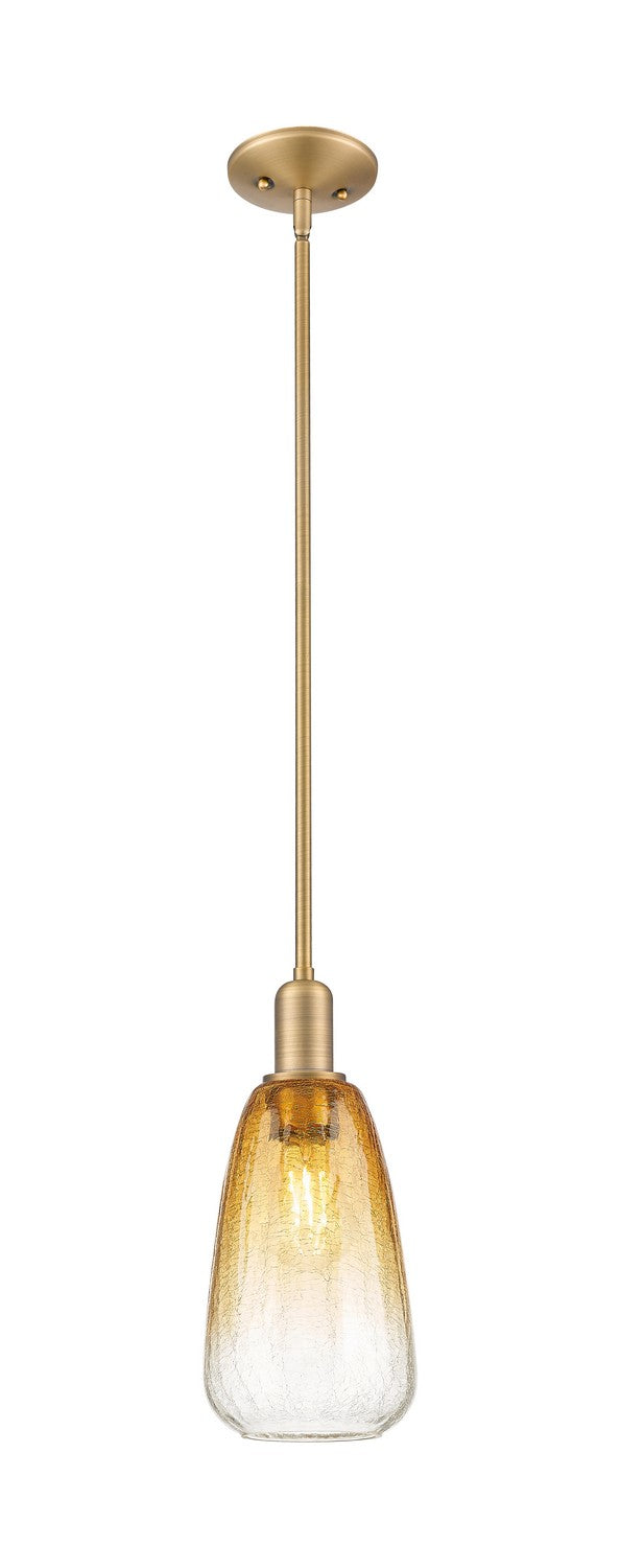 Innovations 716-1S-BB-G480-6AM One Light Pendant, Brushed Brass