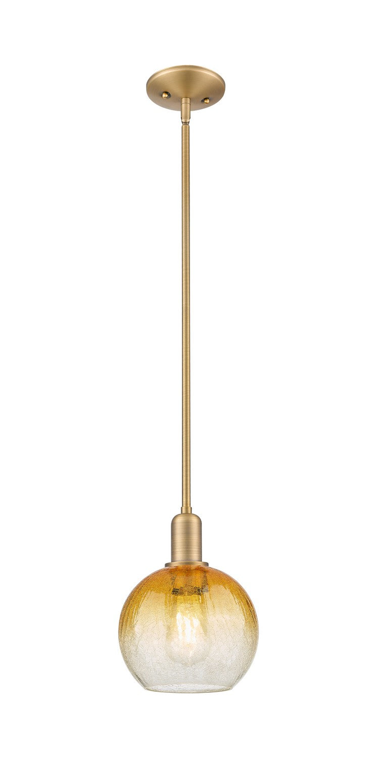 Innovations 716-1S-BB-G483-8AM One Light Pendant, Brushed Brass