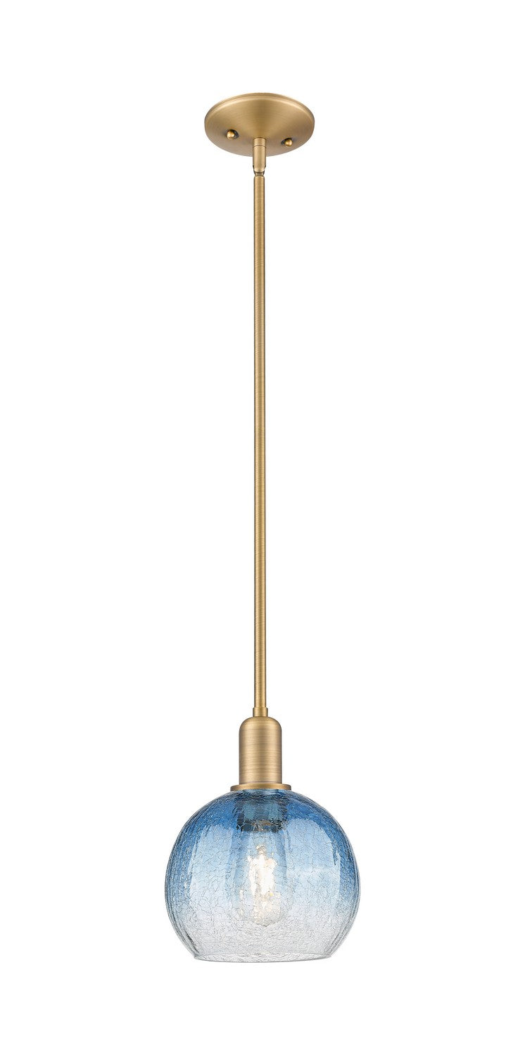 Innovations 716-1S-BB-G483-8SB One Light Pendant, Brushed Brass
