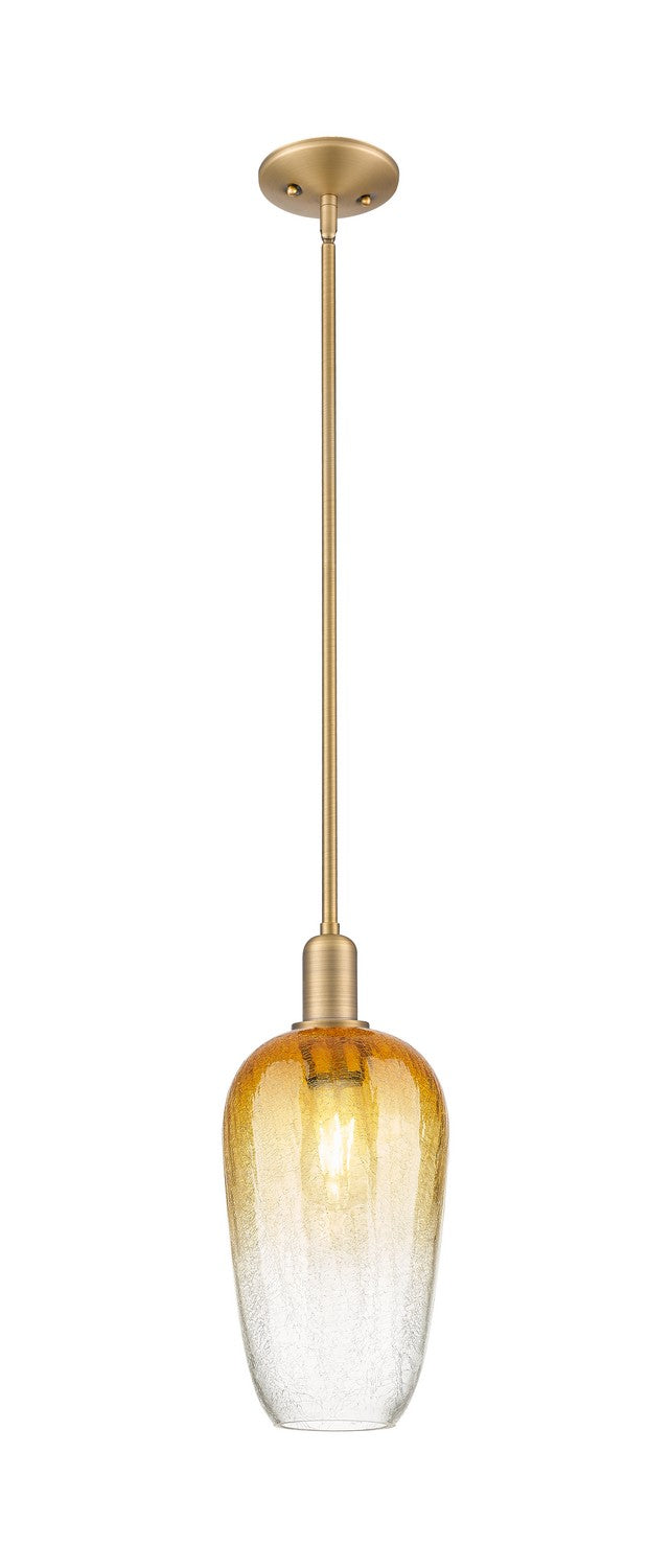 Innovations 716-1S-BB-G484-7AM One Light Pendant, Brushed Brass