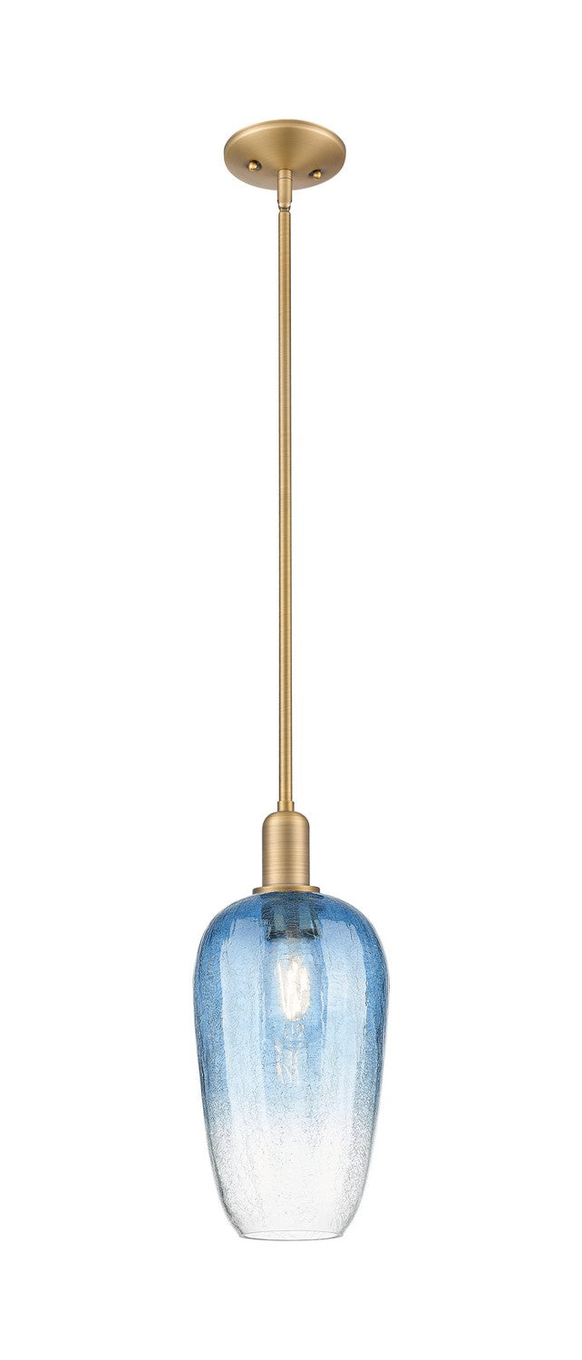 Innovations 716-1S-BB-G484-7SB One Light Pendant, Brushed Brass