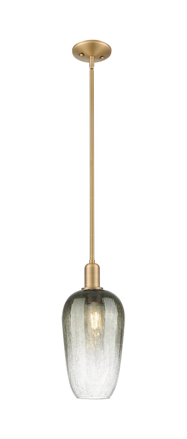 Innovations 716-1S-BB-G484-7SL One Light Pendant, Brushed Brass
