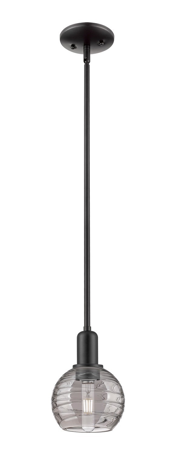 Innovations 716-1S-BK-G1213-6SM One Light Pendant, Matte Black