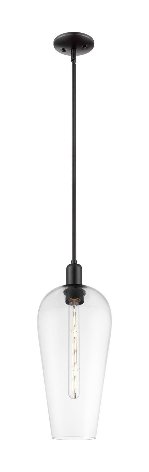 Innovations 716-1S-BK-G456-8CL One Light Pendant, Matte Black