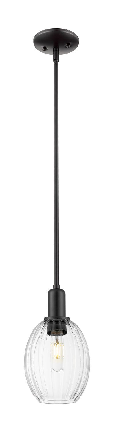 Innovations 716-1S-BK-G459-6CL One Light Pendant, Matte Black