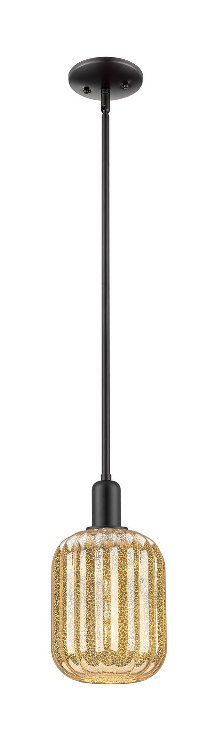Innovations 716-1S-BK-G460-7ME One Light Pendant, Matte Black