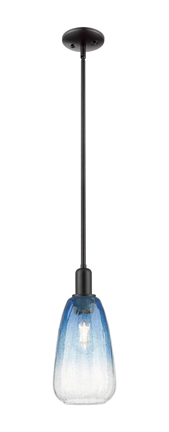 Innovations 716-1S-BK-G480-6SB One Light Pendant, Matte Black