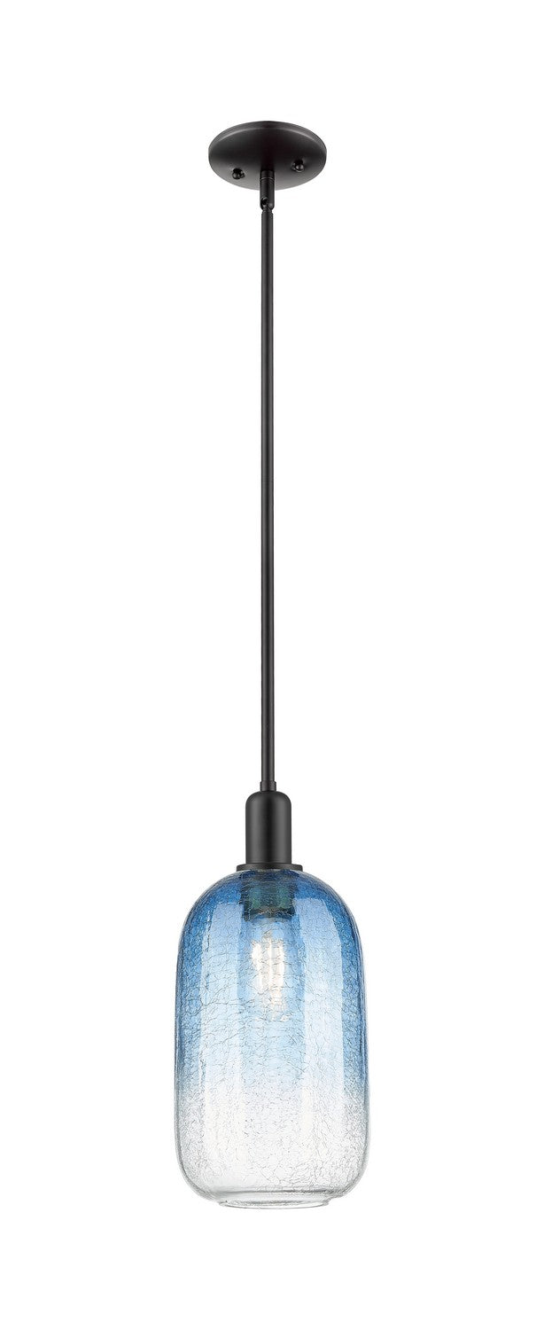 Innovations 716-1S-BK-G482-7SB One Light Pendant, Matte Black