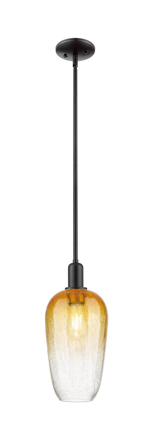 Innovations 716-1S-BK-G484-7AM One Light Pendant, Matte Black