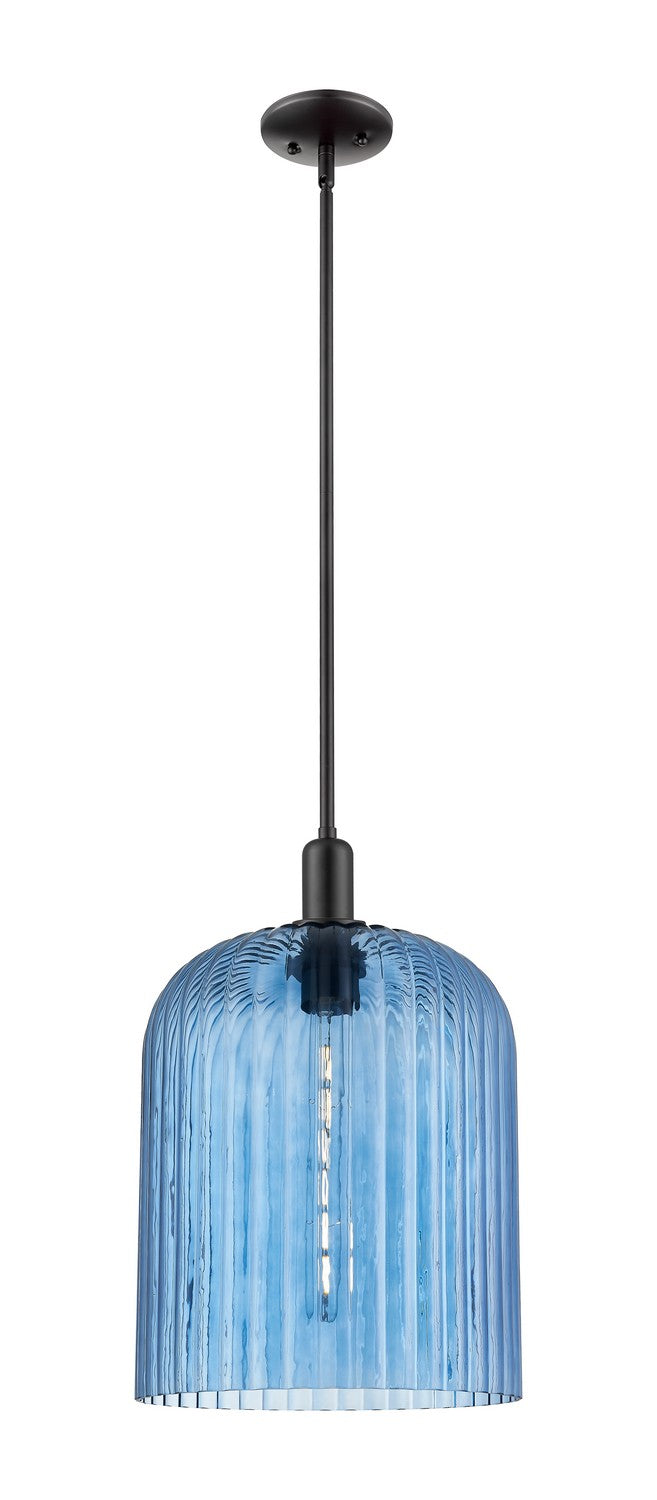 Innovations 716-1S-BK-G559-12BL One Light Pendant, Matte Black