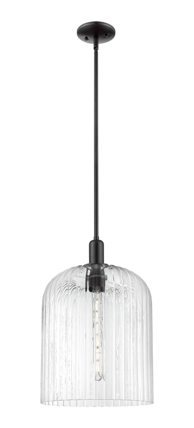 Innovations 716-1S-BK-G559-12CL One Light Pendant, Matte Black