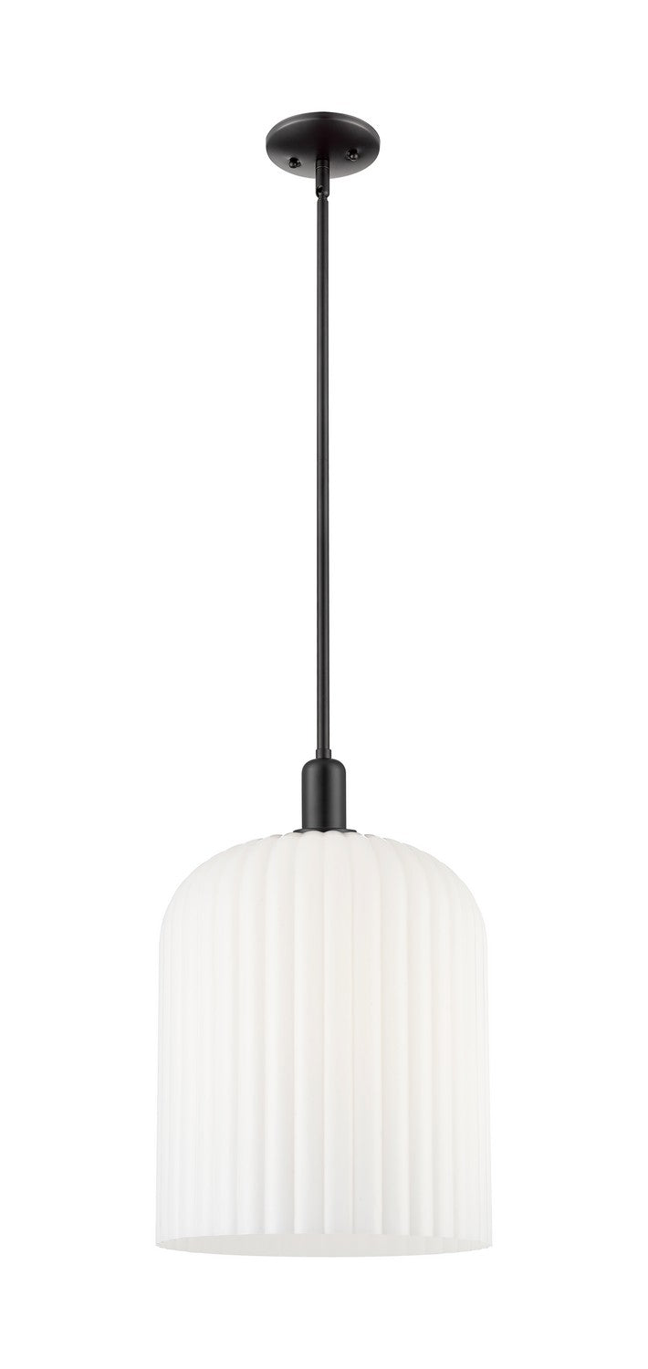 Innovations 716-1S-BK-G559-12GWH One Light Pendant, Matte Black