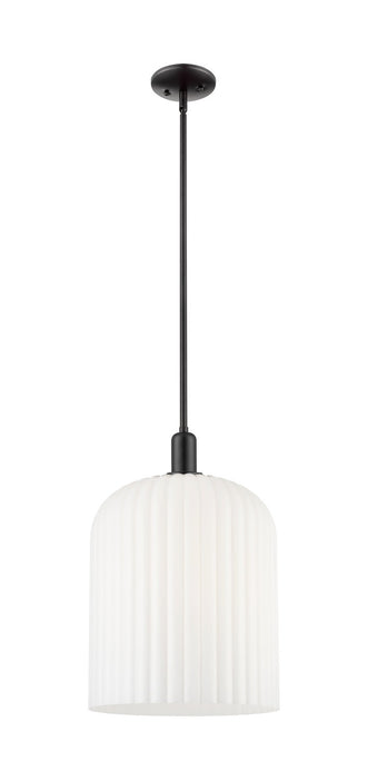 Innovations 716-1S-BK-G559-12GWH One Light Pendant, Matte Black