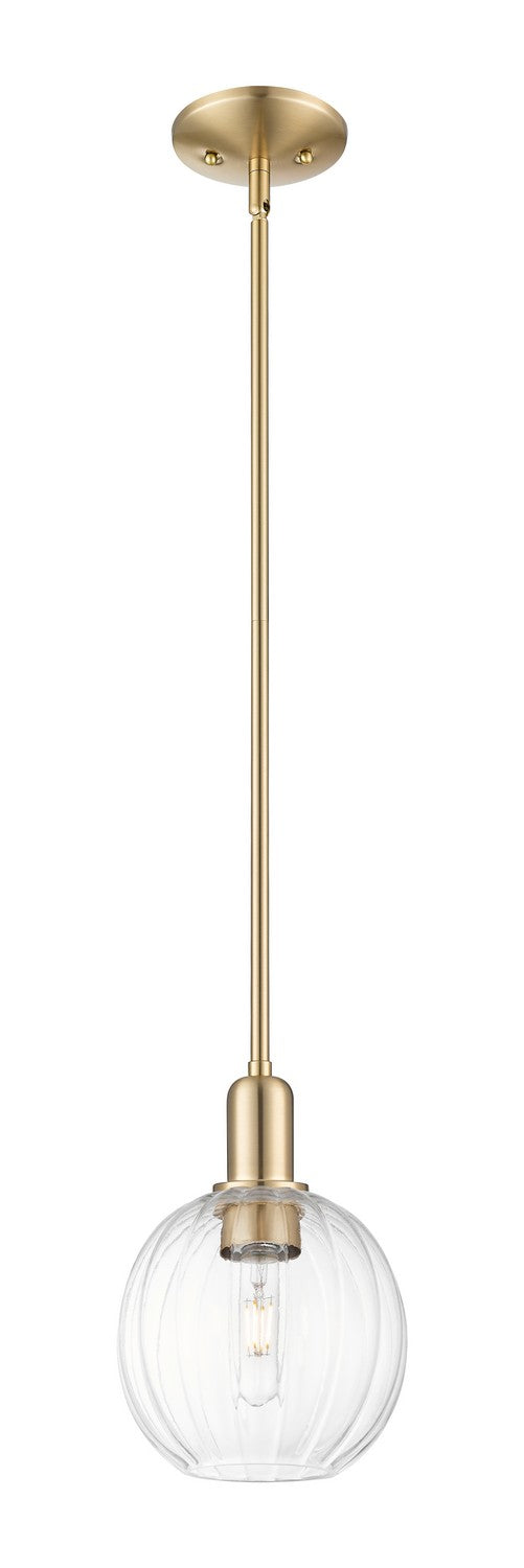 Innovations 716-1S-CB-G458-7CL One Light Pendant, Champagne Bronze