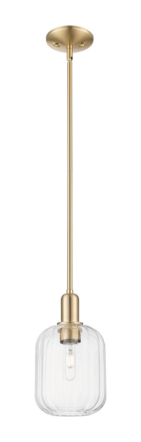 Innovations 716-1S-CB-G460-7CL One Light Pendant, Champagne Bronze