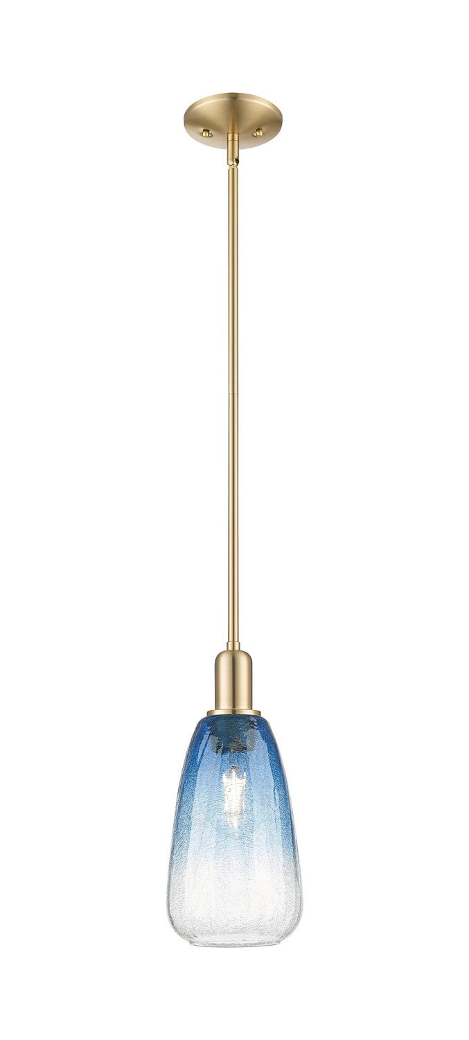 Innovations 716-1S-CB-G480-6SB One Light Pendant, Champagne Bronze