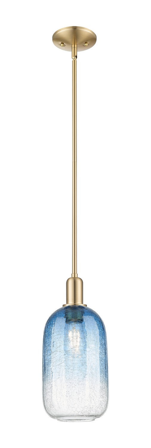 Innovations 716-1S-CB-G482-7SB One Light Pendant, Champagne Bronze