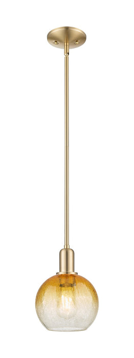 Innovations 716-1S-CB-G483-8AM One Light Pendant, Champagne Bronze
