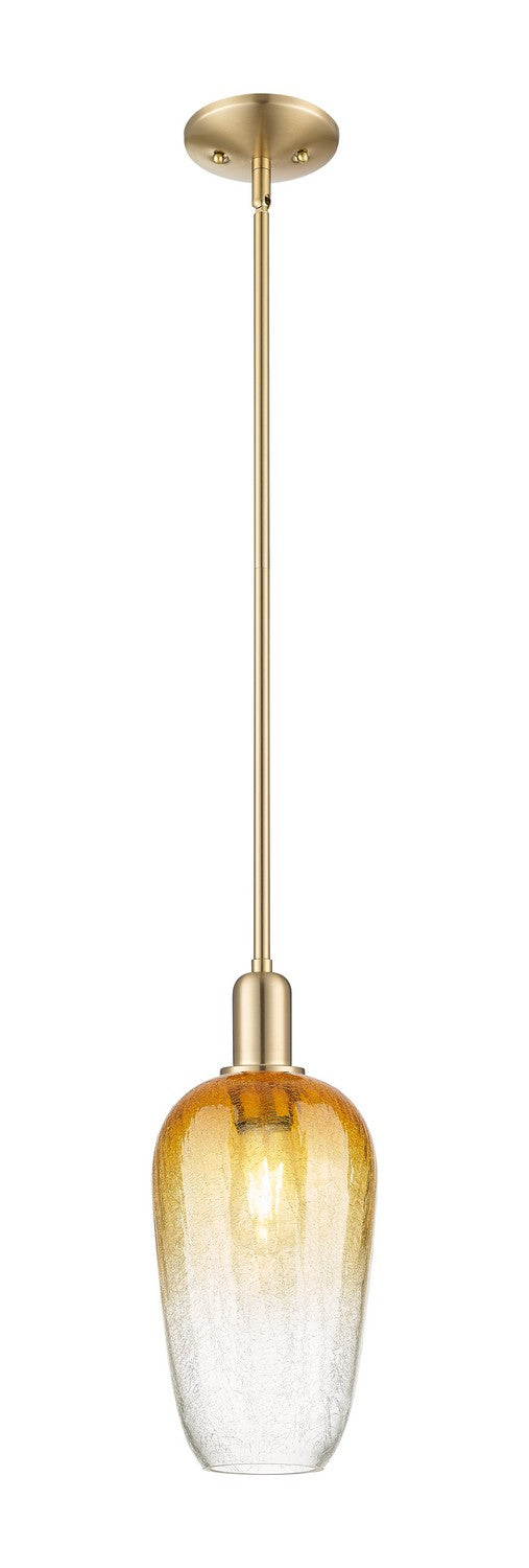 Innovations 716-1S-CB-G484-7AM One Light Pendant, Champagne Bronze
